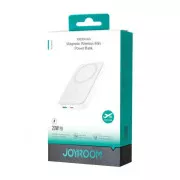 JOYROOM Magnetic Wireless 10000mAh 20W PD, QC, USB-C In/Out White (JR-W020 / 6941237119698) (UA)