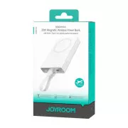 JOYROOM Magnetic Wireless 10000mAh 20W QC, USB-C In/Out White (JR-PBM01 / 6941237112545) (UA)