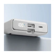 JOYROOM Magnetic Wireless 10000mAh 20W QC, USB-C In/Out White (JR-PBM01 / 6941237112545) (UA)