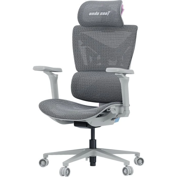 Крісло ігрове Anda Seat X-Air Pro Size XL Mesh Gray Twilight (AD-WY-01-GGSP-G01) (UA)