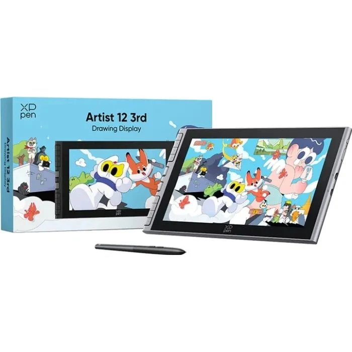 XP-Pen Artist12 Pen Display (3nd Gen) Gray (CPCD121FH-GR) (UA) Тип планшета-монітора: з високим