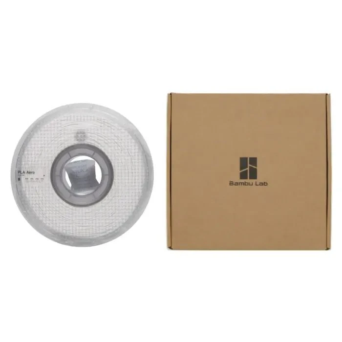 Пластик для 3D-принтера Bambu Lab PLA Aero 1.75mm 1kg Сірий (A11-D0-1.75-1000-SPL) (UA) Тип пластику: PLA; Діаметр: 1.75 мм;