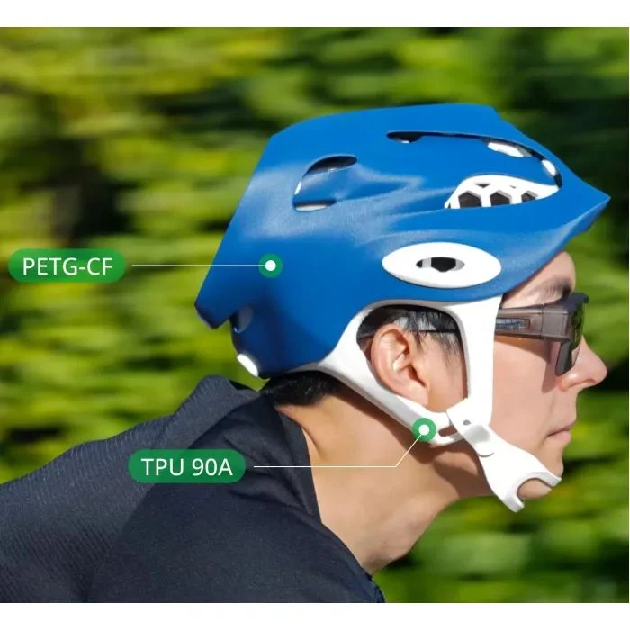 Пластик для 3D-принтера Bambu Lab TPU90A 1кг, 1.75мм, Чорний (U03-K0-1.75-1000-SPL) (UA) Тип пластику: TPU-90A; Діаметр: 1.75