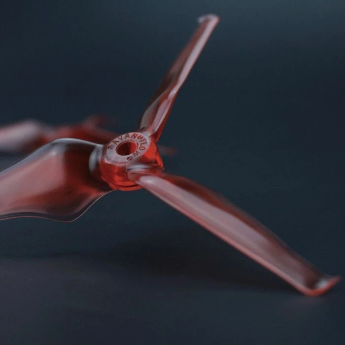 Пропелер для дрона Emax Avan Flow 5x4.3x3 2CW+2CCW RED (0106001083) (UA) Сумісність: FPV; Діаметр: 12.7 см;
