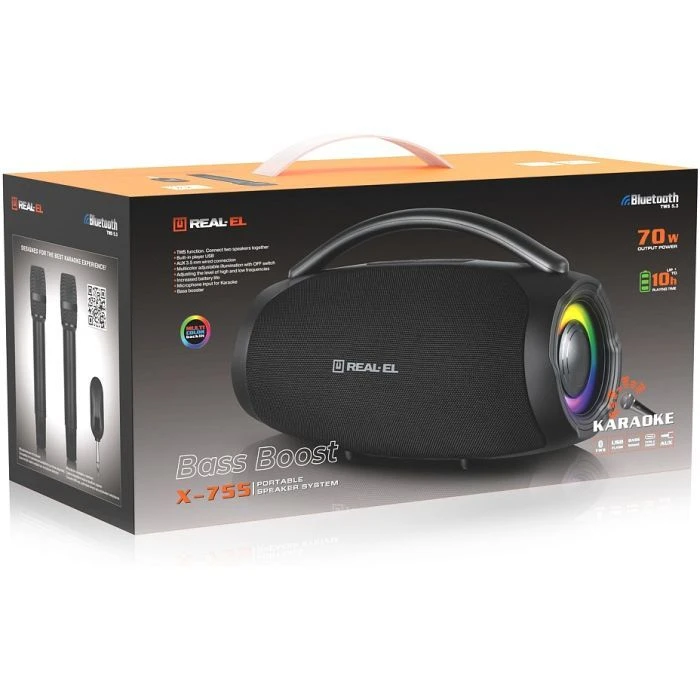 REAL-EL X-755 Black (EL121600031) (UA)