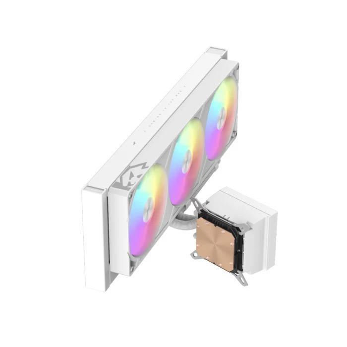 Система рідинного охолодження Gamemax GLACIER 360 LCD WH (UA)