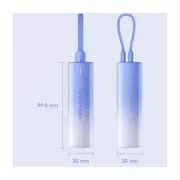 VENTION 5000mAh 20W PD, USB-C In/Out, Lightning In/Out, with cable, Gradient Blue (FHWL0) (UA)