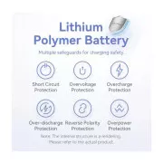 VENTION 5000mAh 20W PD, USB-C In/Out, Lightning In/Out, with cable, Gradient Red (FHWR0) (UA)