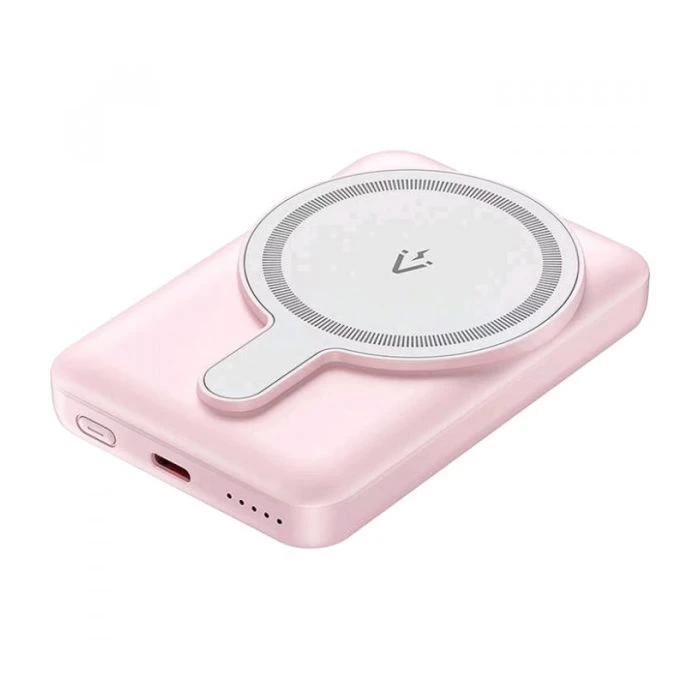 VENTION Magnetic Wireless 5000mAh 20W PD, USB-C, QI-15W Pink (FHSP0) (UA)