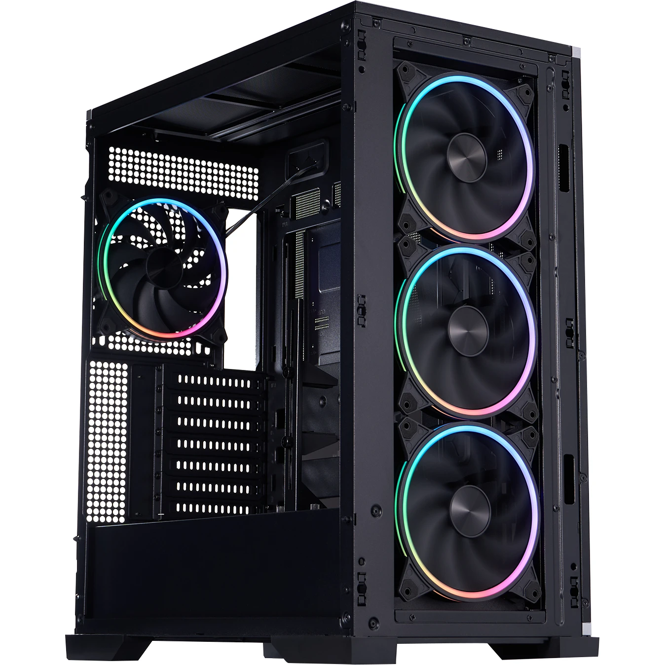 1stPlayer IF8-BK-4FO7-14 Black (UA) USB 2.0: немає; Аудіо роз'єми: 1; USB 3.x: