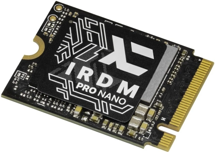 1TB Goodram IRDM Pro Nano M.2 2230 PCIe 4.0 x4 3D NAND (IRP-SSDPR-P44N-01T-30)_Bulk (UA) Форм-фактор: M.2 2230; Інтерфейс: PCI