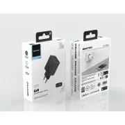 Сетевое зарядное устройство SENTEO Z-17 USB + 2USB-C 3A GaN PD 30W Black