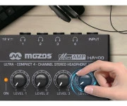 Mozos HA400 4-kanalowy wzmacniacz sluchawkowy (HA400) EU
