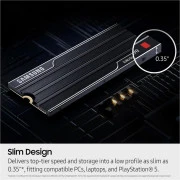 Samsung 9100 PRO 1 TB with Heatsink (MZ-VAP1T0CW)