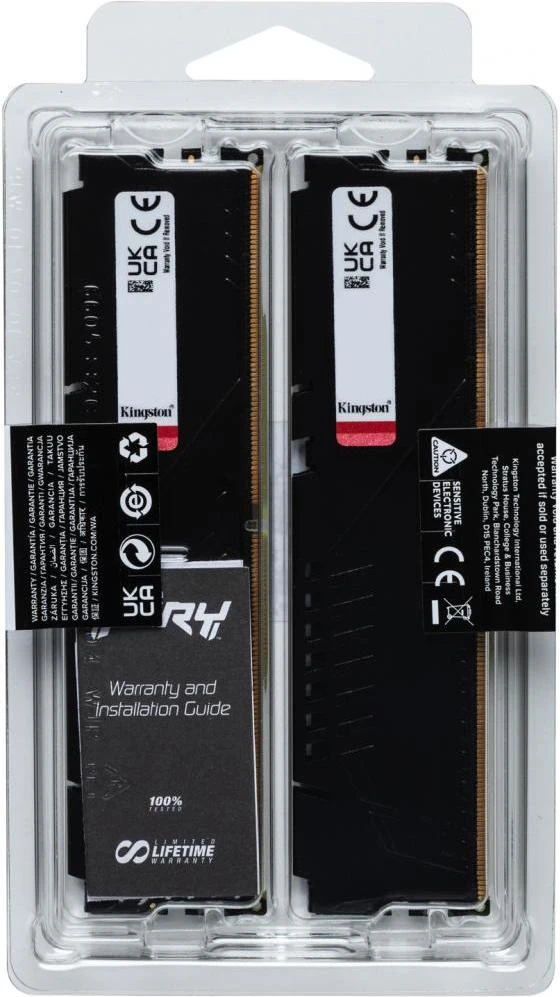 Kingston FURY 32 GB (2x16GB) DDR5 5200 MHz Beast (KF552C36BBEK2-32)
