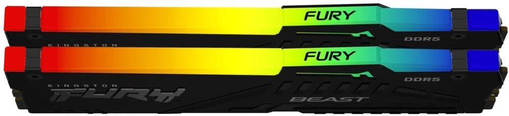 Kingston FURY 64 GB (2x32GB) DDR5 5600 MHz Beast RGB (KF556C40BBAK2-64)