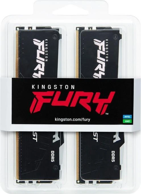 Kingston FURY 64 GB (2x32GB) DDR5 5600 MHz Beast RGB (KF556C40BBAK2-64)