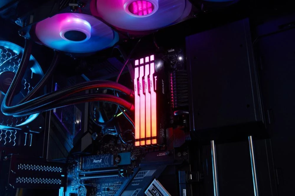 Kingston FURY 64 GB (2x32GB) DDR5 5600 MHz Beast RGB (KF556C40BBAK2-64)