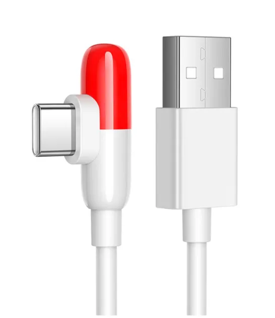 iQOO Type-A to Type-C Capsule cable 5A 1m Europe Тип кабелю: Кабель живлення