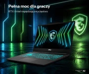MSI Cyborg 15 Black Edition i5-13420H/16GB/512/Win11 RTX4050 (Cyborg 15 Black Edition A13VEO-2629PLY) No charging adapter
