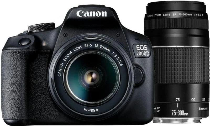 Canon EOS 2000D kit (18-55 + 75-300) (2728C021)