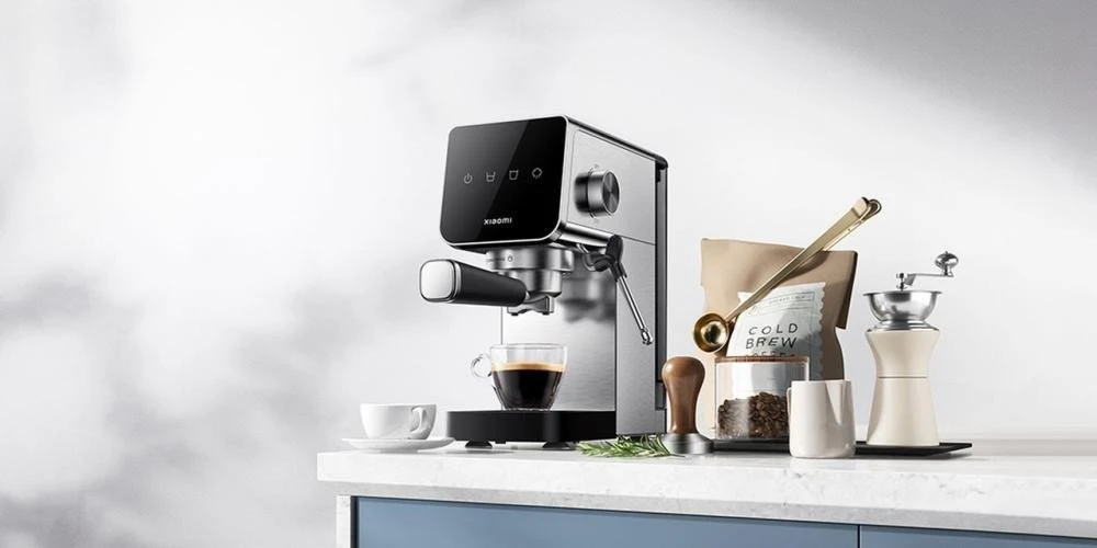 Кавомашина Xiaomi Semi-automatic Espresso Machine (А) Тип: Рожкова кавоварка еспресо;