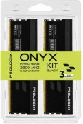 Prologix 16 GB (2x8GB) DDR4 3200 MHz Onyx Black (PRO16GB3200YB4K) (UA)