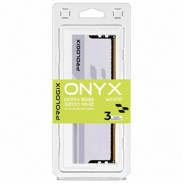 Prologix 16 GB DDR4 3200 MHz Onyx White (PRO16GB3200YW4) (UA)