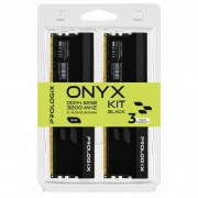 Prologix 32 GB (2x16GB) DDR4 3200 MHz Onyx Black RGB (PRO32GB3200YBR4K) (UA)