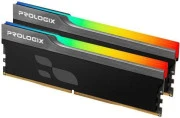 Prologix 32 GB (2x16GB) DDR4 3600 MHz Onyx Black RGB (PRO32GB3600YBR4K) (UA)