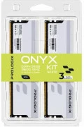 Prologix 32 GB (2x16GB) DDR4 3600 MHz Onyx White RGB (PRO32GB3600YWR4K) (UA)