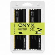 Prologix 32 GB (2x16GB) DDR5 5600 MHz Onyx Black RGB (PRO32GB5600YBR5K) (UA)