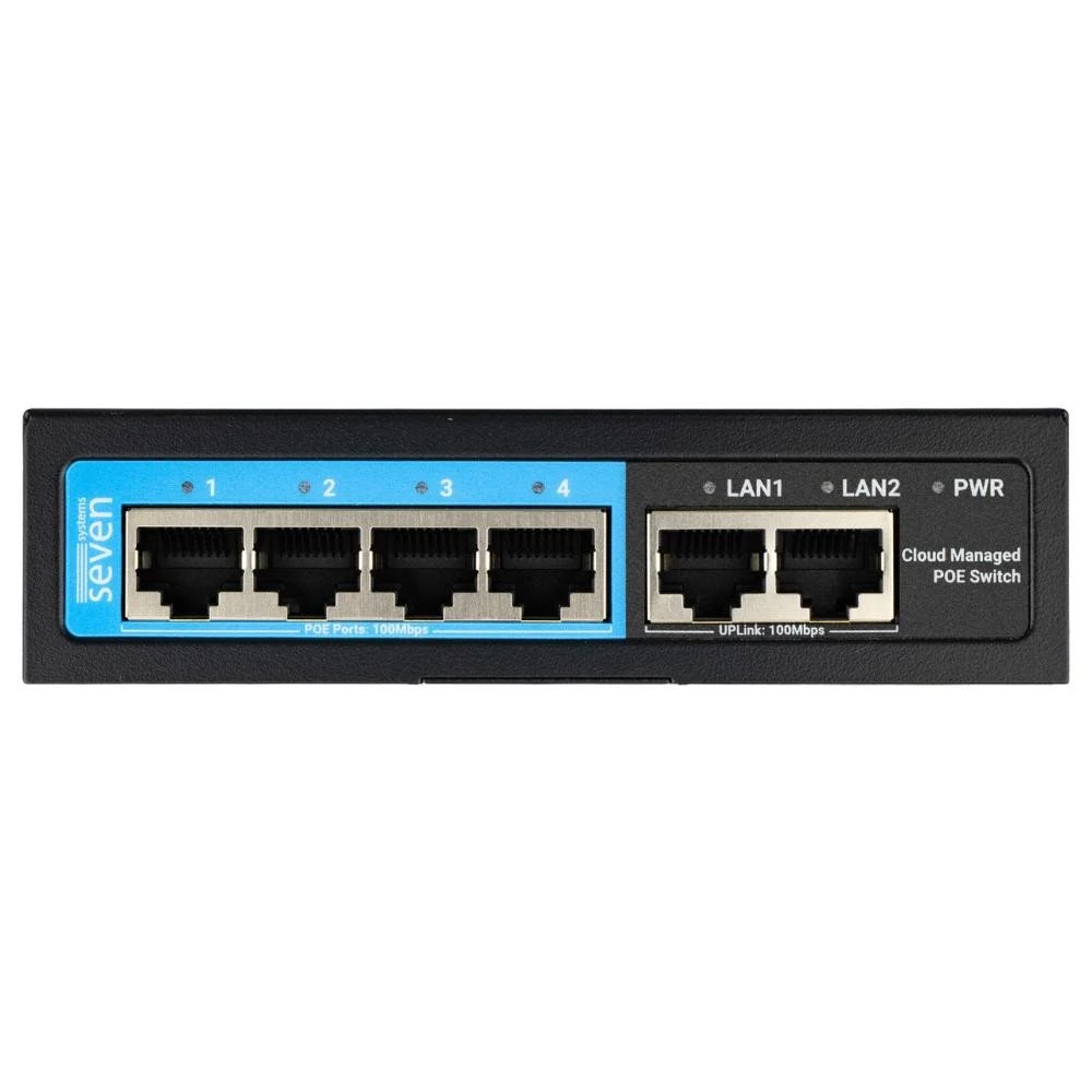 Коммутатор управляемый уровня 2 SEVEN Systems PS204D (UA)