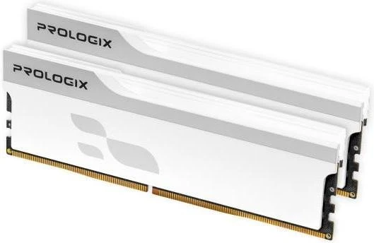 Prologix 16 GB (2x8GB) DDR4 3200 MHz Onyx White (PRO16GB3200YW4K) (UA)