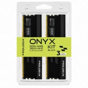 Prologix 16 GB (2x8GB) DDR4 3600 MHz Onyx Black (PRO16GB3600YB4K) (UA)