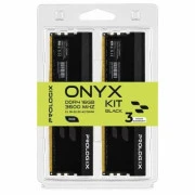 Prologix 16 GB (2x8GB) DDR4 3600 MHz Onyx Black RGB (PRO16GB3600YBR4K) (UA)