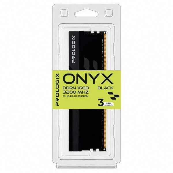 Prologix 16 GB DDR4 3200 MHz Onyx Black (PRO16GB3200YB4) (UA)