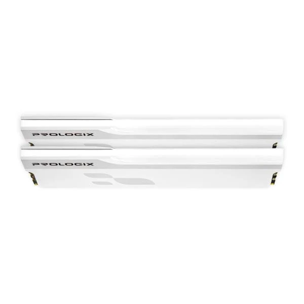 Prologix 32 GB (2x16GB) DDR4 3200 MHz Onyx White (PRO32GB3200YW4K) (UA)