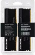 Prologix 32 GB (2x16GB) DDR4 3600 MHz Onyx Black RGB (PRO32GB3600YBR4K) (UA)