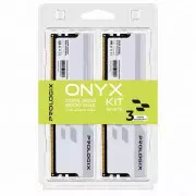 Prologix 32 GB (2x16GB) DDR5 6000 MHz Onyx White (PRO32GB6000YW5K) (UA)