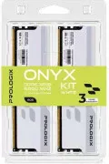 Prologix 32 GB (2x16GB) DDR5 6000 MHz Onyx White RGB (PRO32GB6000YWR5K) (UA)