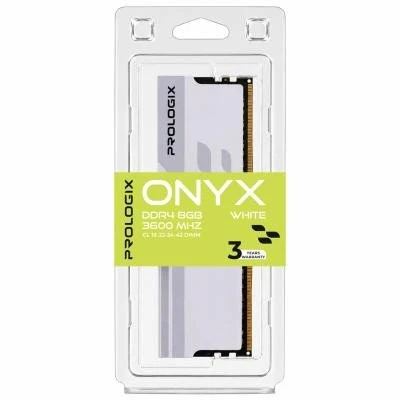 Prologix 8 GB DDR4 3600 MHz Onyx White (PRO8GB3600YW4) (UA)