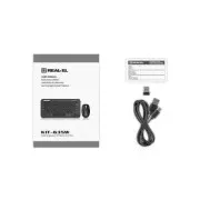 REAL-EL KIT-635W Wireless Bluetooth Black (EL123100057) (UA)