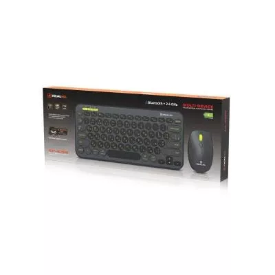 REAL-EL KIT-635W Wireless Bluetooth Black (EL123100057) (UA)