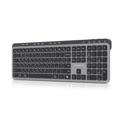 REAL-EL RK-737W Wireless Bluetooth Black/Gray (EL123100060) (UA)