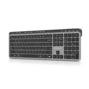 REAL-EL RK-737W Wireless Bluetooth Black/Gray (EL123100060) (UA)