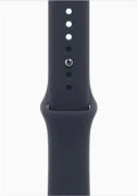 Apple Watch SE 3 GPS 40mm Midnight Aluminium Case with Navy Blue Sport Band S/M (MJKY4)