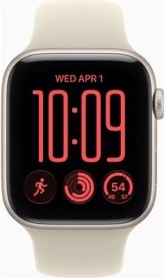 Apple Watch SE 3 GPS 40mm Starlight Aluminium Case with Sand Sport Band S/M (MJKR4)