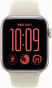 Apple Watch SE 3 GPS 40mm Starlight Aluminium Case with Sand Sport Band S/M (MJKR4)