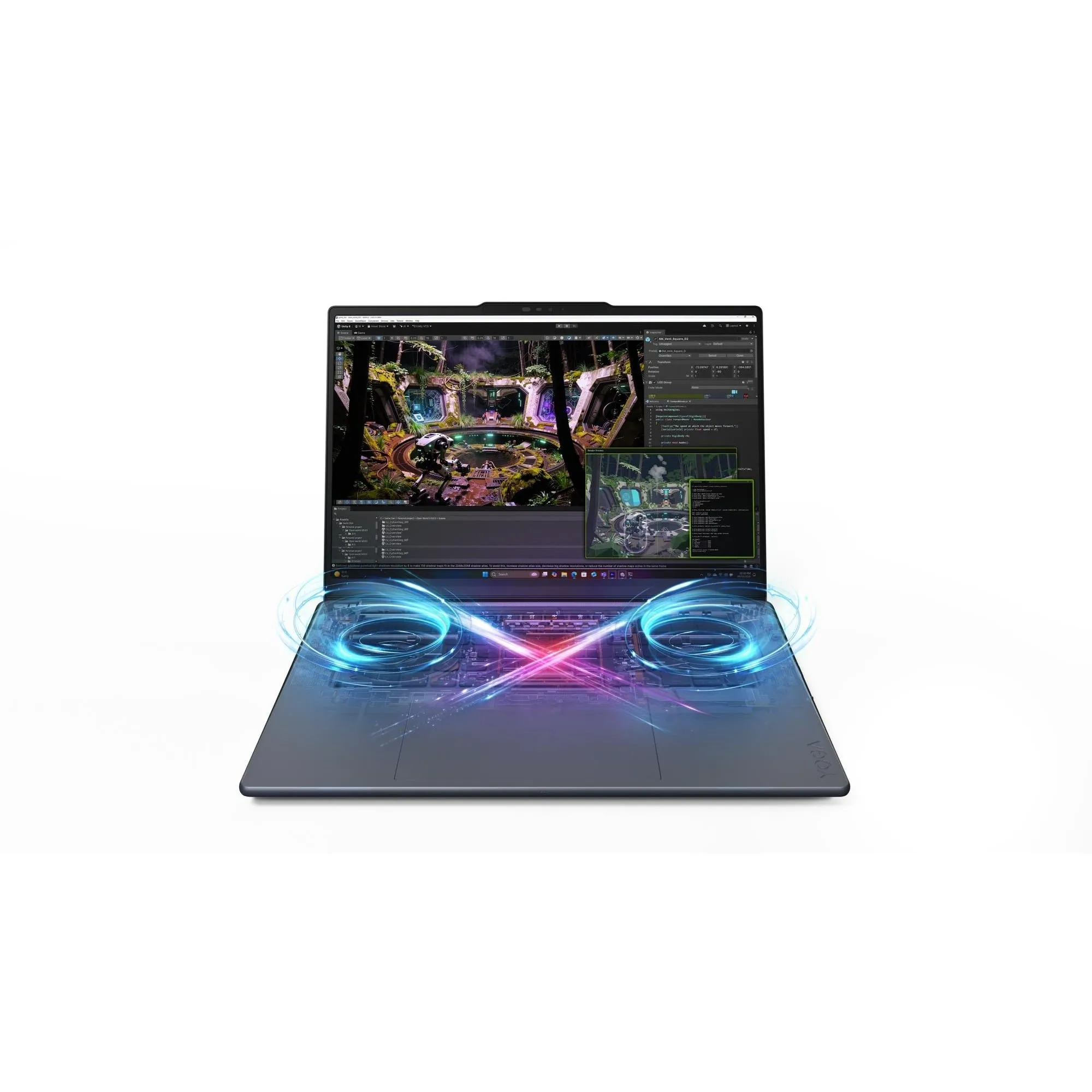 Lenovo Yoga Pro 9-15 NVIDIA RTX Spark N1X-650/32GB/1TB/Win11P OLED (83SR002KPB) No charging adapter Процесор: NVIDIA Grace (18 ядер);